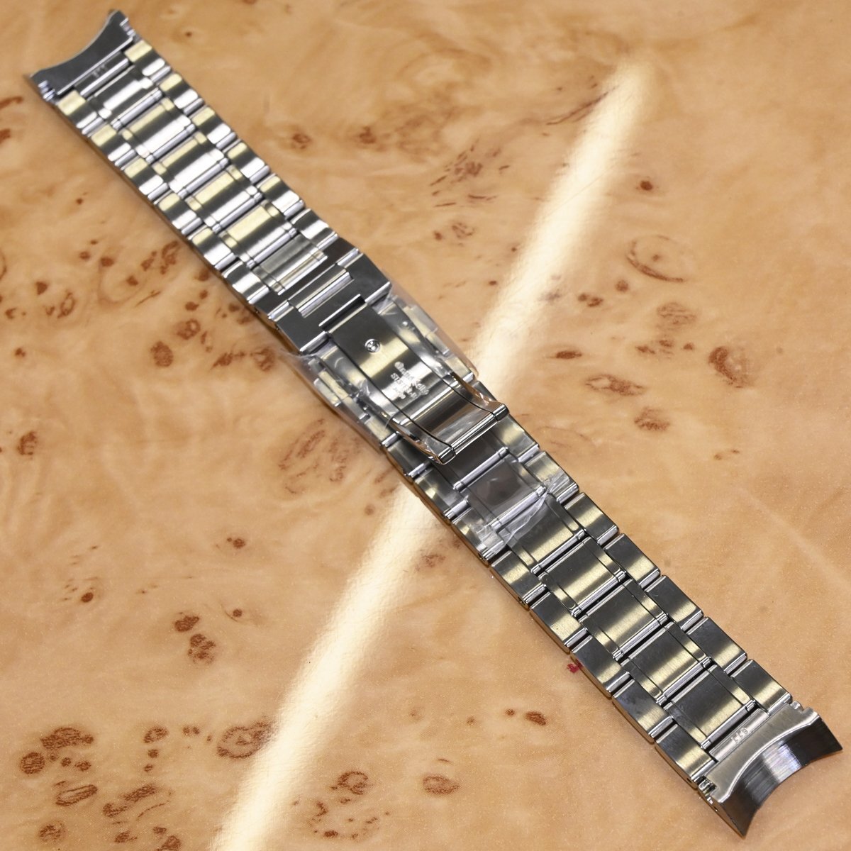 本物 展示未使用品 グランドセイコー 純正品 19mm幅 ステンレススティール ブレスレット 腕時計 ウォッチベルト GRAND SEIKO_画像2