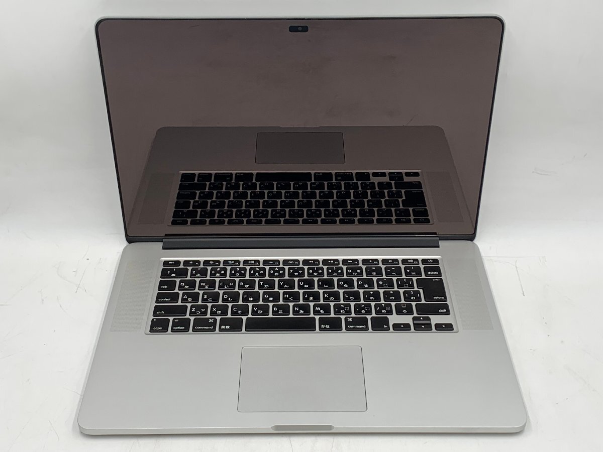 ★充放電回数：79★ MacBook Pro (Retina, 15-inch, Mid 2015) A1398 Core i7/2.2GHz RAM:16GB/SSD:256GB 2,880 x 1,800 シルバーの画像2