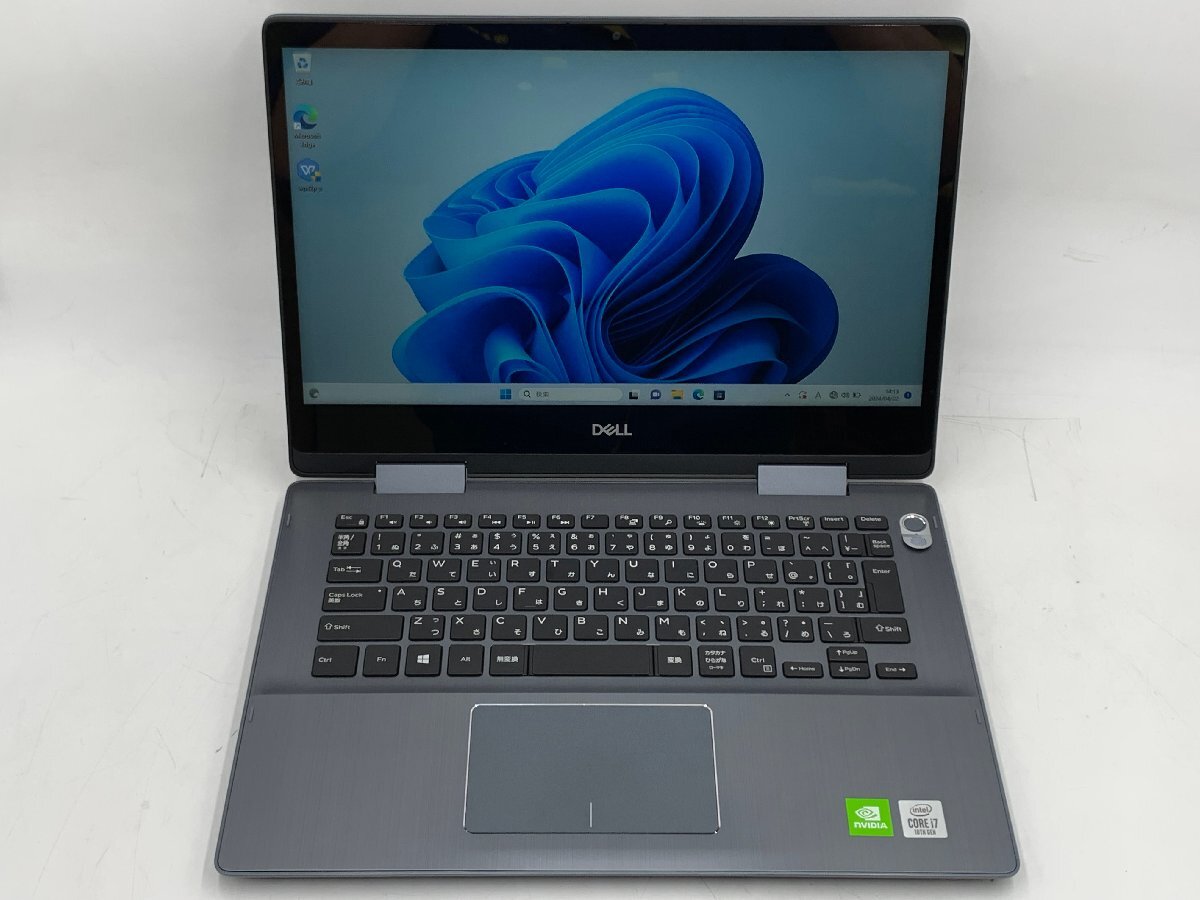 美品 DELL Inspiron 5491 2-in-1 第10世代 インテル Core i7 16GB 256GB M.2 PCIe NVMe SSD WEBカメラ/Bluetooth/Windows 11/Office/_画像1