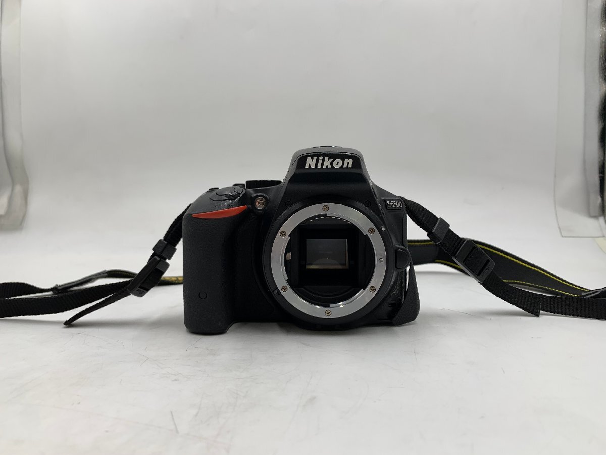 ジャンク Nikon デジタル一眼レフカメラ D5500 ボディー ブラック 2416万画素 3.2型液晶 タッチパネル D5500BK本体 部品取の画像1