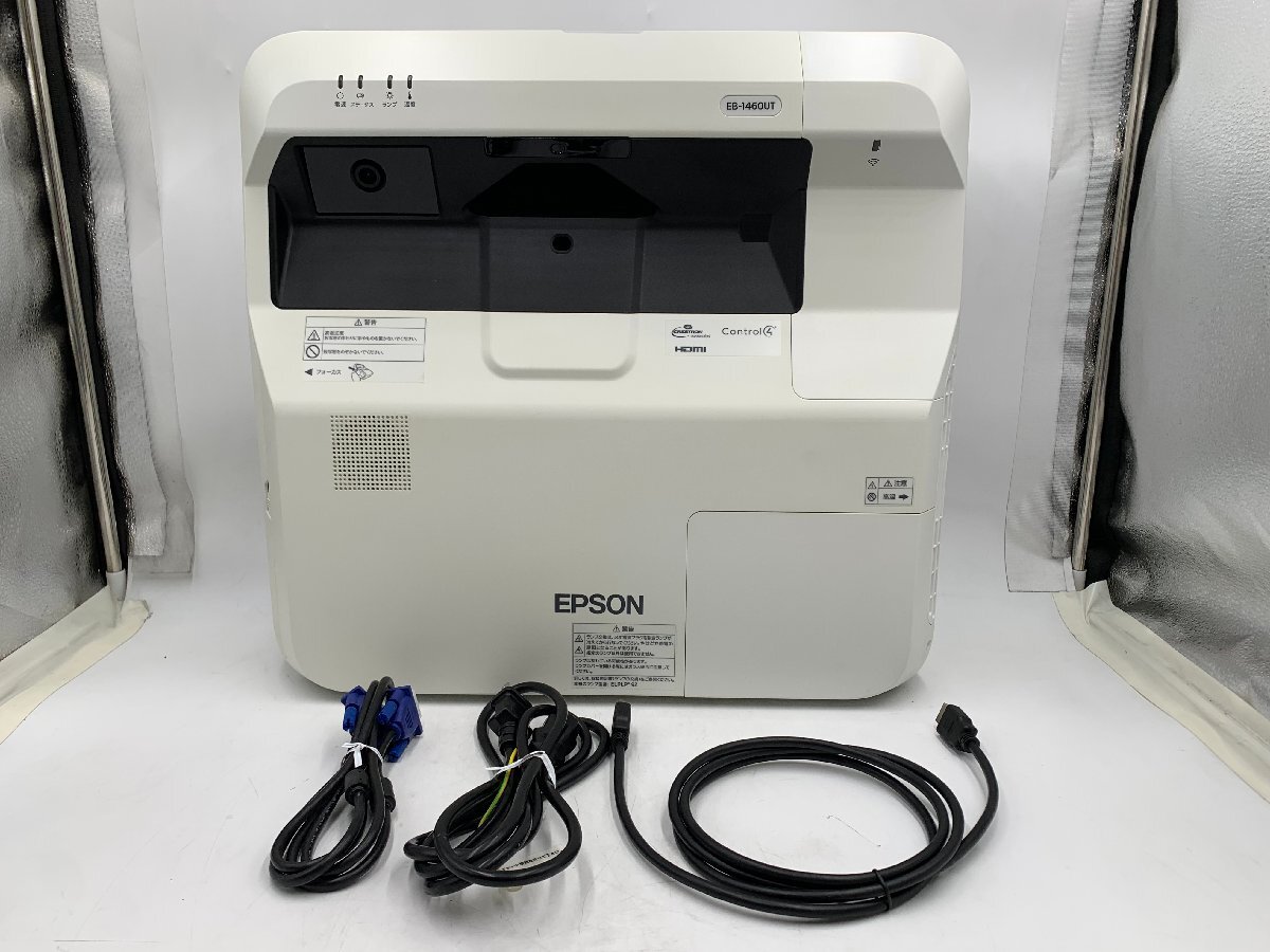 EPSON プロジェクター EB-1460UT 4,400lm WUXGA 約8.5kg 超短焦点 ホワイトボード機能 指deタッチ対応 10億7000万色 Wi-Fi スピーカー_画像1