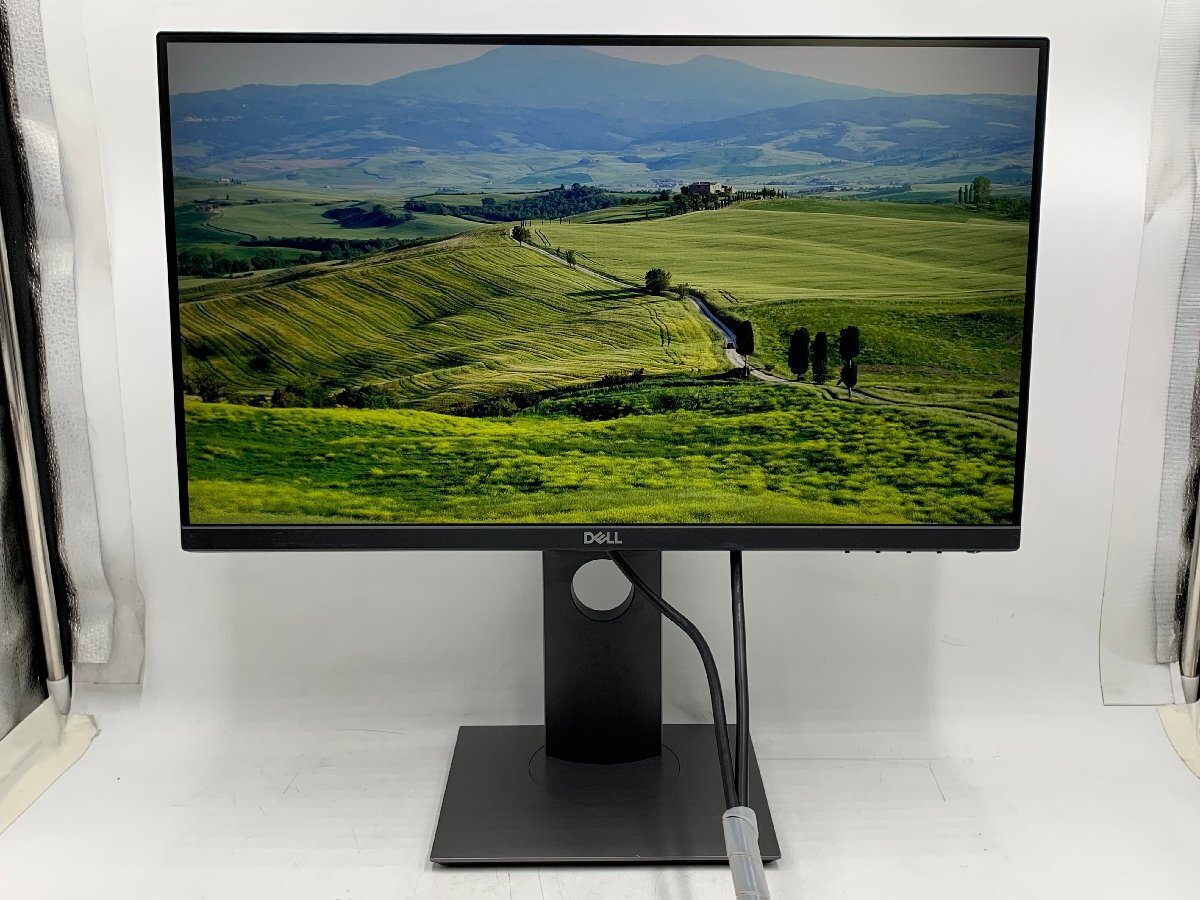 Dell 21.5インチワイド液晶モニタ P2219H IPSパネル 1920x1080 フルHD HDMI 画面回転 高さ調整 ディスプレイ 中古の画像1