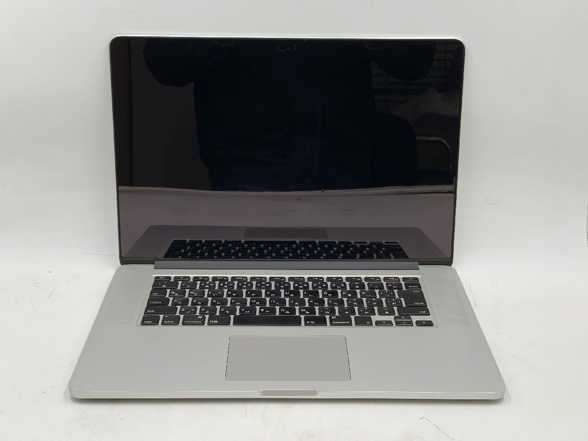 訳アリ ★充放電回数：204★ MacBook Pro (Retina, 15-inch, Mid 2015) A1398 Core i7/2.5GHz RAM:16GB/SSD:512GB 2,880 x 1,800 シルバー_画像2