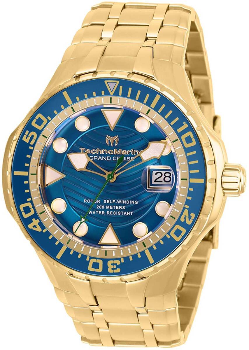 超美品 INVICTA/Techno Marine 自動巻き 防水200の画像1