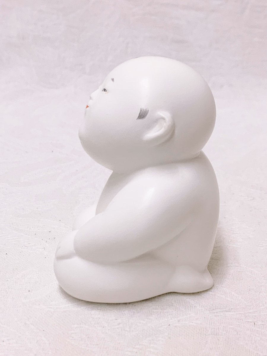 13943/御所人形 お座り童子 京人形司 十三世 面屋庄三 13943/御所人形 お座り童子 京人形司 十三世 面屋庄三