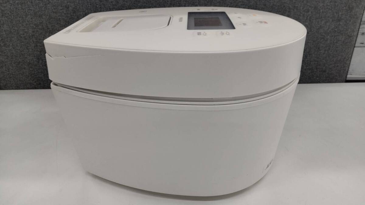 0604k1506 アイリスオーヤマ IHジャー炊飯器 RC-IL50-W 5.5合炊き 2021年製_画像5