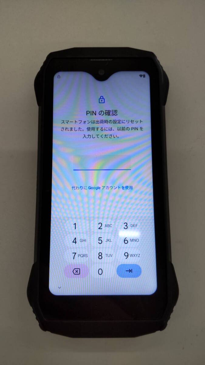 0604k1901 Blackview N6000 タフネス 防塵 防水 SIMフリー ブラックの画像7