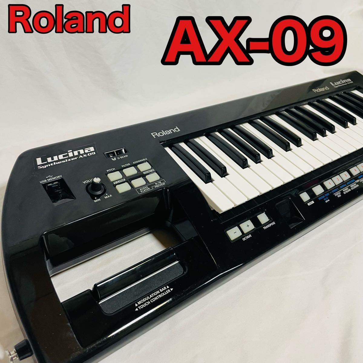 Roland Lucina AX-09 ショルダーキーボード|Yahoo!フリマ(旧 Roland Lucina AX-09 ショルダーキーボード|Yahoo!フリマ(旧