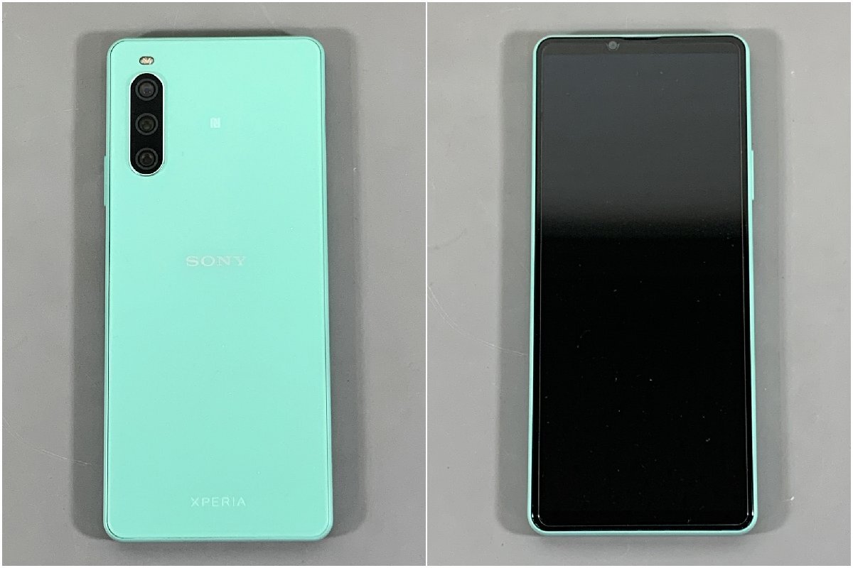 ＜中古品＞SONY スマートフォン Xperia 10 IV XQ-CC44 カラー：ミント 楽天モバイルキャリア版（11324041205694DJ）の画像2