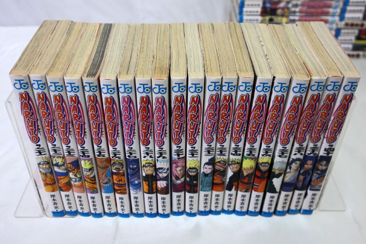 ＜ジャンク品＞※ニオイあり ジャンプコミックス NARUTO-ナルト- 1～72巻 全巻セット（20923092315474DJ）