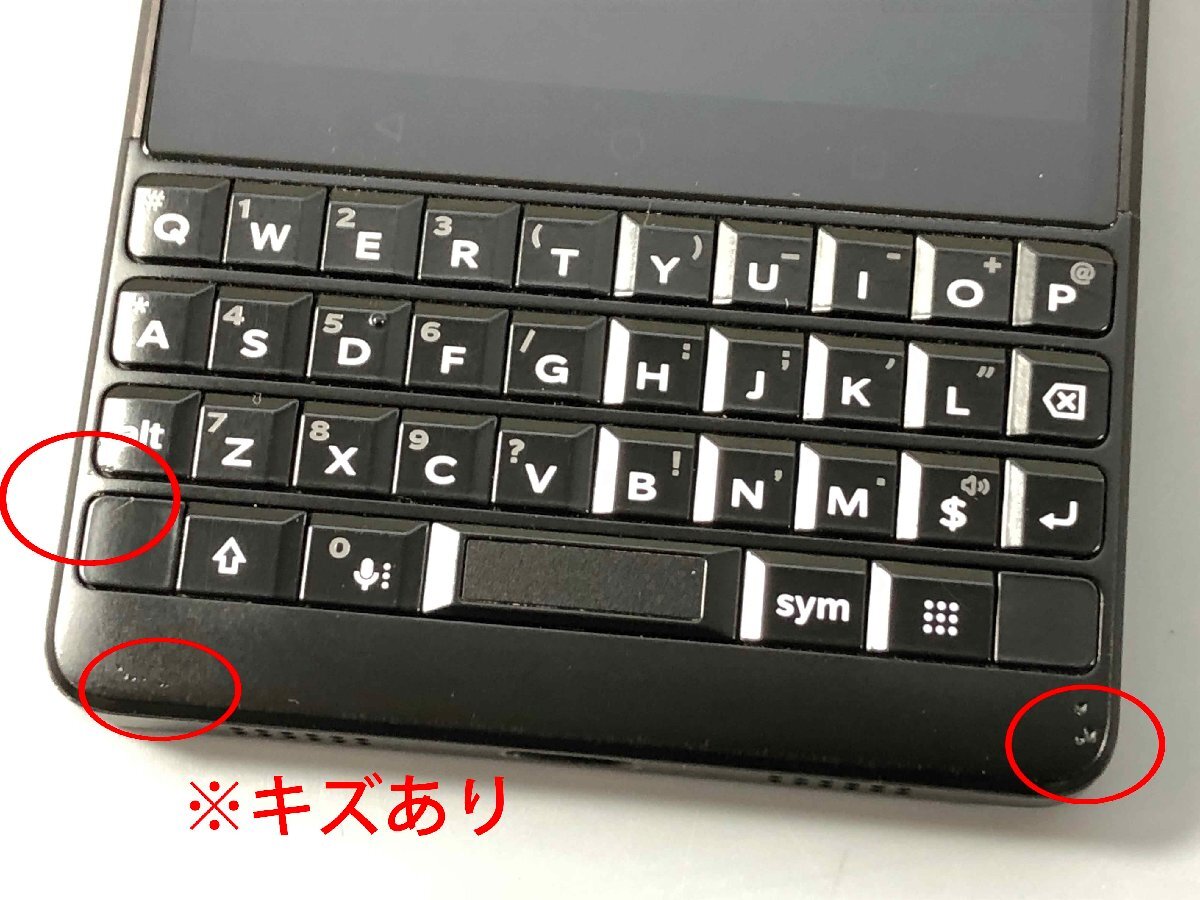 ▼中古品▼ スマートフォン　BLACK BERY BLACK BERRY KEY2 SIMフリー　(10424040705500NM)_画像5