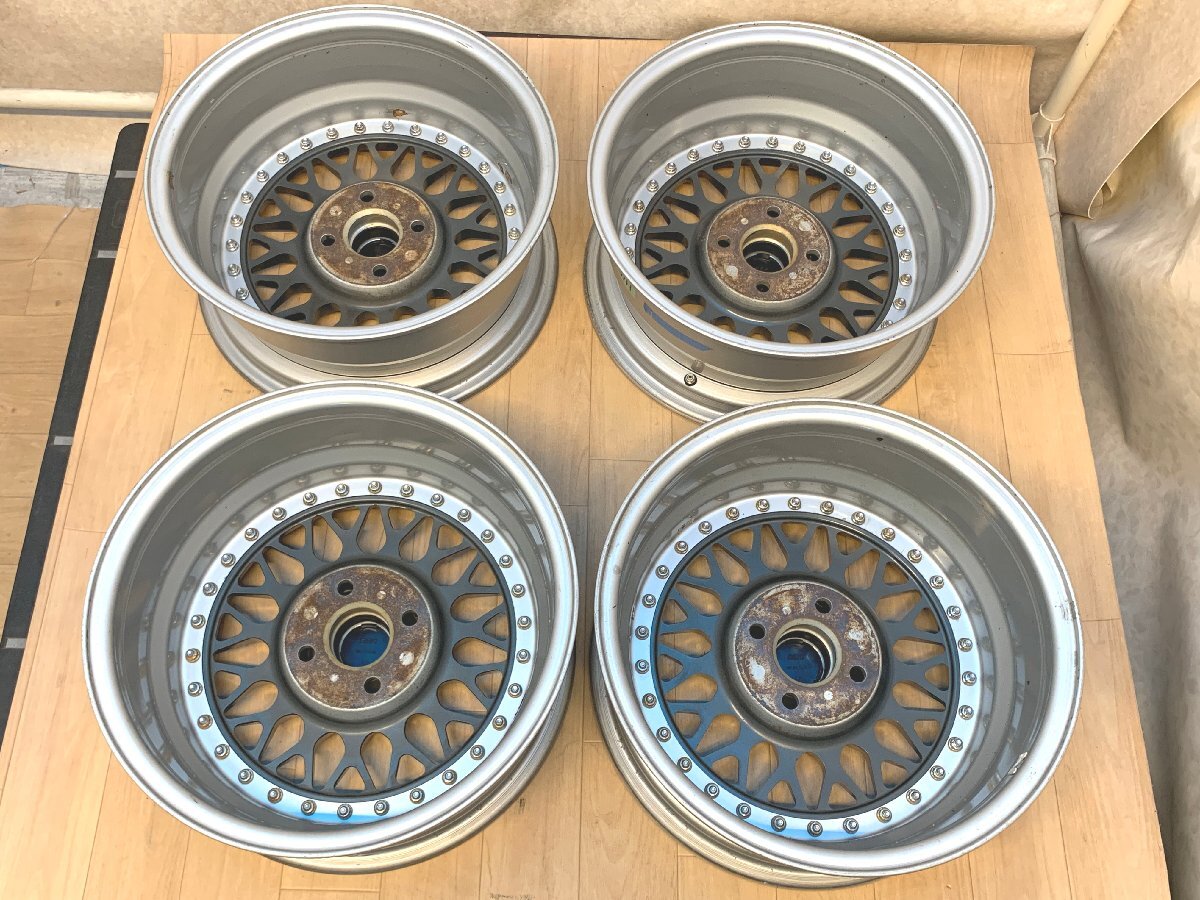 ＜中古品＞BBS GERMANY アルミホイール RS033 15インチ 6.5J +34 4H PCD100 4本セット（50224041505790DJ）_画像2