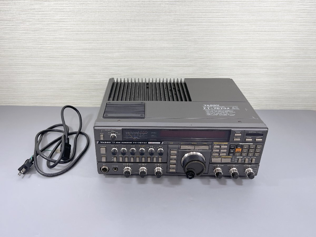 ◆ジャンク品◆アマチュア無線機 Yaesu オールモード トランシーバー FT-767GX 八重洲無線（11624040605414AK）の画像1