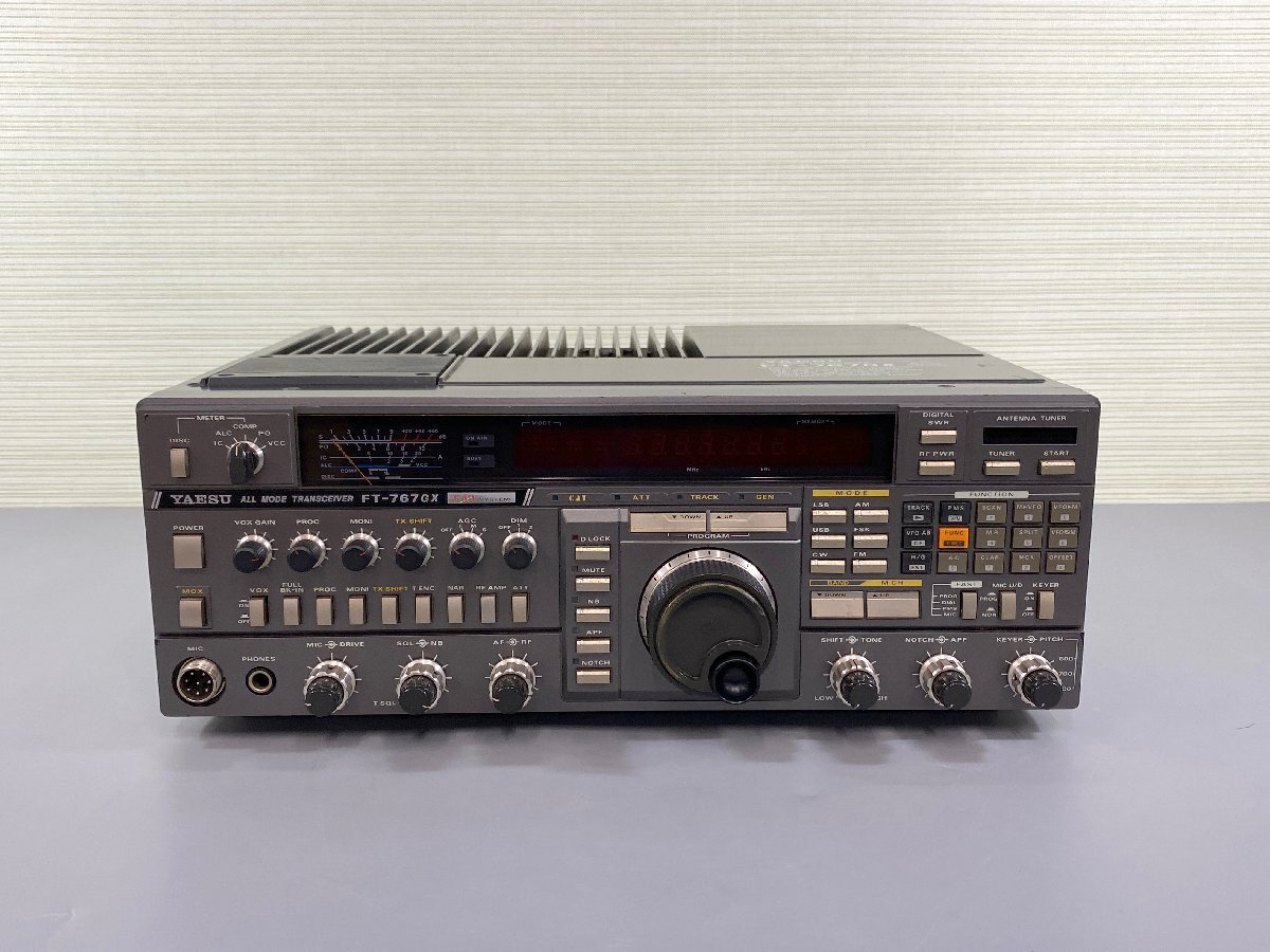 ◆ジャンク品◆アマチュア無線機 Yaesu オールモード トランシーバー FT-767GX 八重洲無線（11624040605414AK）の画像2