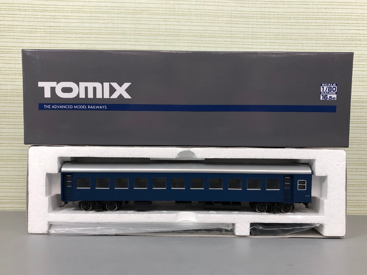 ＜中古品＞TOMIX 鉄道模型 HOゲージ 国鉄客車 ナハ10 (11)形 青色 HO-5003（60423101016322SM）の画像1