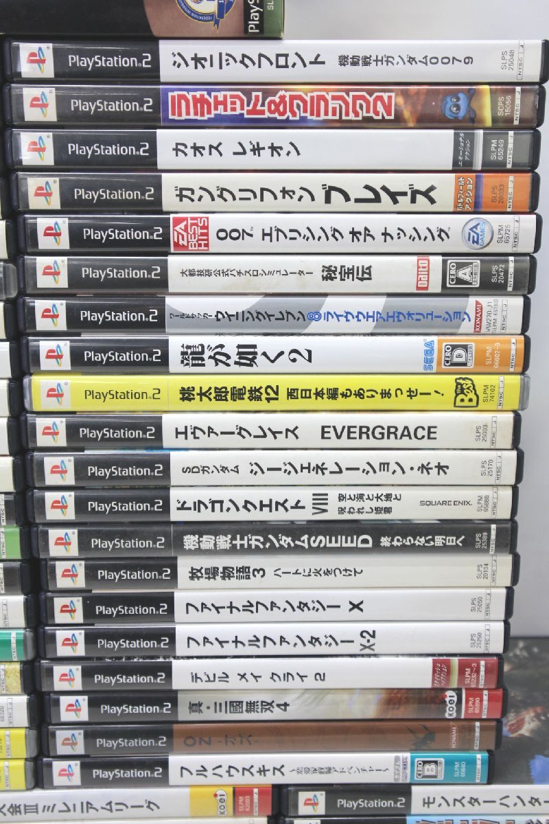 ＜ジャンク品＞※ダブりあり PS2ソフトまとめ売り 110点セット ワンダと巨像/塊魂/モンハン 他（20723103117285DJ）_画像6