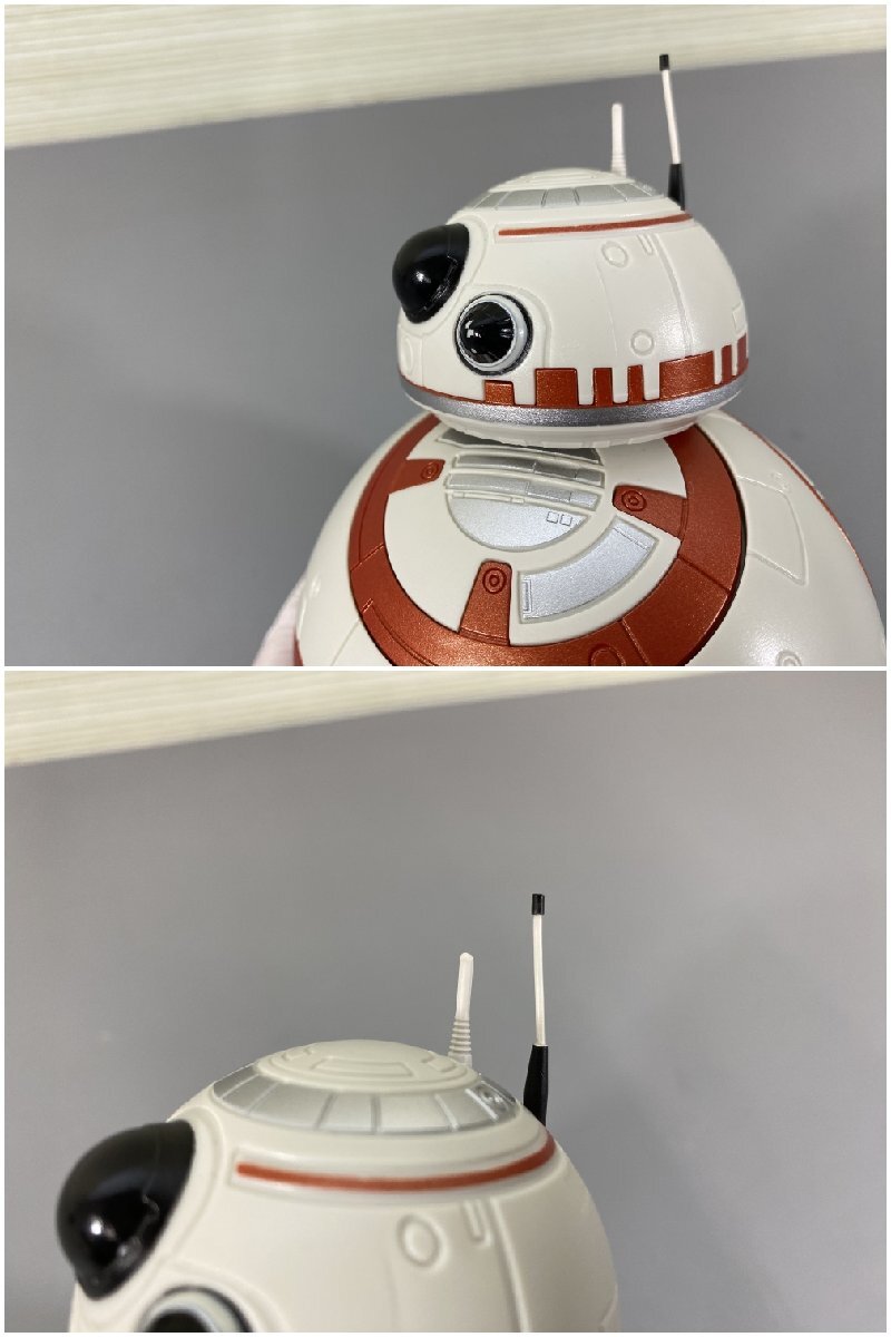 ●中古品●リズム スター・ウォーズ BB-8 アクション目覚まし時計 白 (32224010800384SH)の画像4