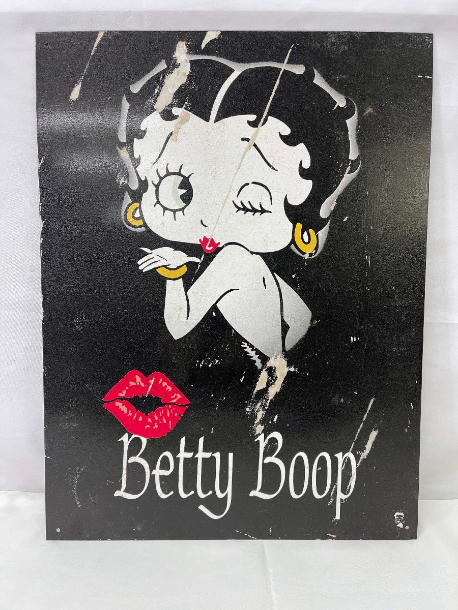 ▼ジャンク品▼ ベティちゃん インテリアプレート コルクボード アクリルボード BettyBoop (30924011200901NM)の画像2