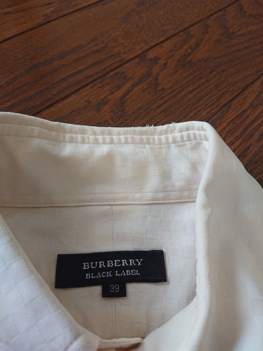 【クーポン利用可♪】BURBERRYバーバリーブラックレーベル フォーマルシャツ サイズ39