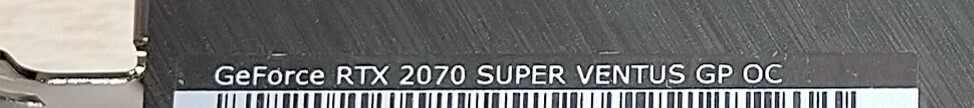 ②GeForce RTX2070 SUPER VENTUS GP OCの画像5