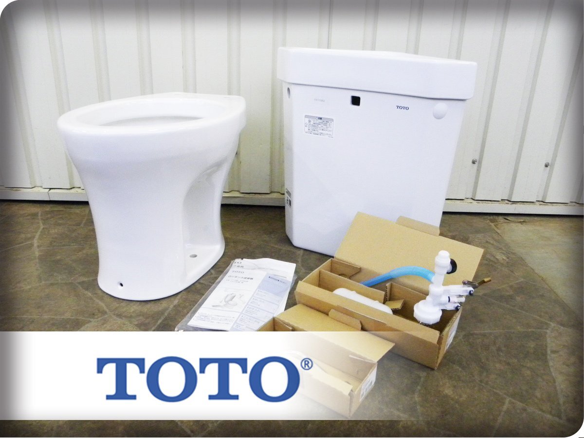 ■展示品■未使用品■TOTO■組み合わせ便器■壁排水■トイレ/タンク+便器■セフィオンテクト■CS140/S670BU■ymm1777k_画像1