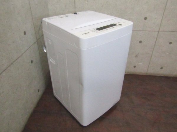 ■展示品■未使用品/Hisense/ハイセンス/全自動電気洗濯機/標準洗濯容量5.5kg/標準脱水容量5.5kg/シャワー水流/2024年製/HW-K55E/kdnn2224kの画像2