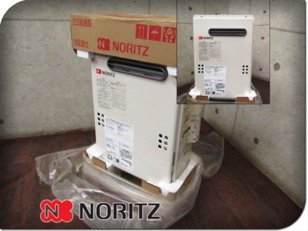 # unused goods #NORITZ/no-litsu#yu core GQ-WS series # gas water heater # city gas / outdoors type / remote control attaching /2015 year made /GQ-2039WS/17 ten thousand /khhxn671k