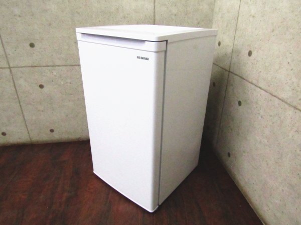 # exhibition goods # unused goods #IRIS OHYAMA/ Iris o-yama# non freon freezer #60L# heat-resisting top table #2023 year made #IUSD-6B-W#kdnn2281k