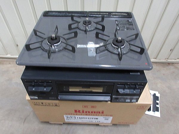 # exhibition goods # unused goods #Rinnai/ Rinnai #Metal/ metal # kitchen built-in # city gas #3. gas portable cooking stove #RX31M5H2RW#ymm1856m