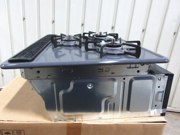 # exhibition goods # unused goods #Rinnai/ Rinnai #Metal/ metal # kitchen built-in # city gas #3. gas portable cooking stove #RX31M5H2RW#ymm1856m