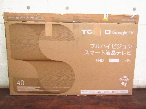 ■展示品■未使用品■TCL■液晶カラーテレビ■40V型■ベゼルレスデザイン採用■S5401シリーズ■2024年製■40S5401■kdnn2313kの画像5