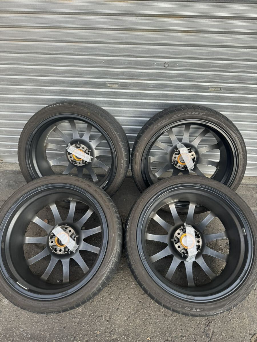 Carlsson カールソン CR1/11 RS 5穴 8.5JJ+40 PCD114.3 245/35/ZR20オマケタイヤ付き 4本セット アルファード ヴェルファイア クラウン の画像3