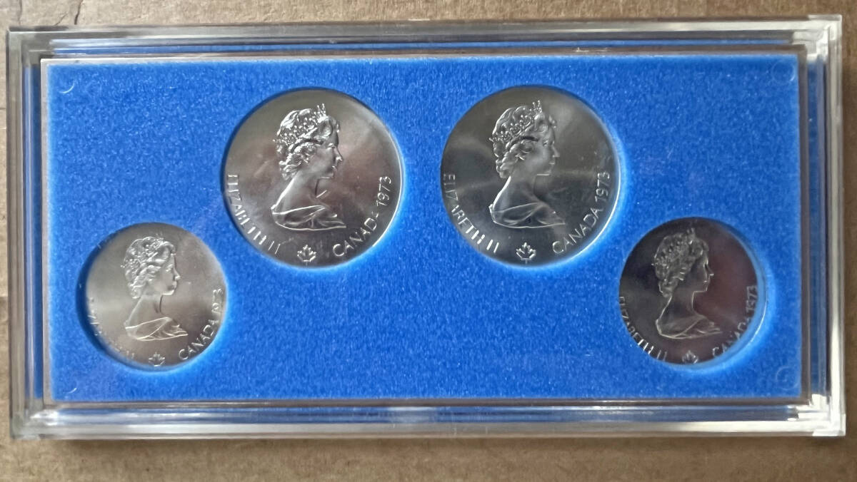 [銀貨] 第21回（1976年）モントリオールオリンピック 記念銀貨 ４枚セットの画像4