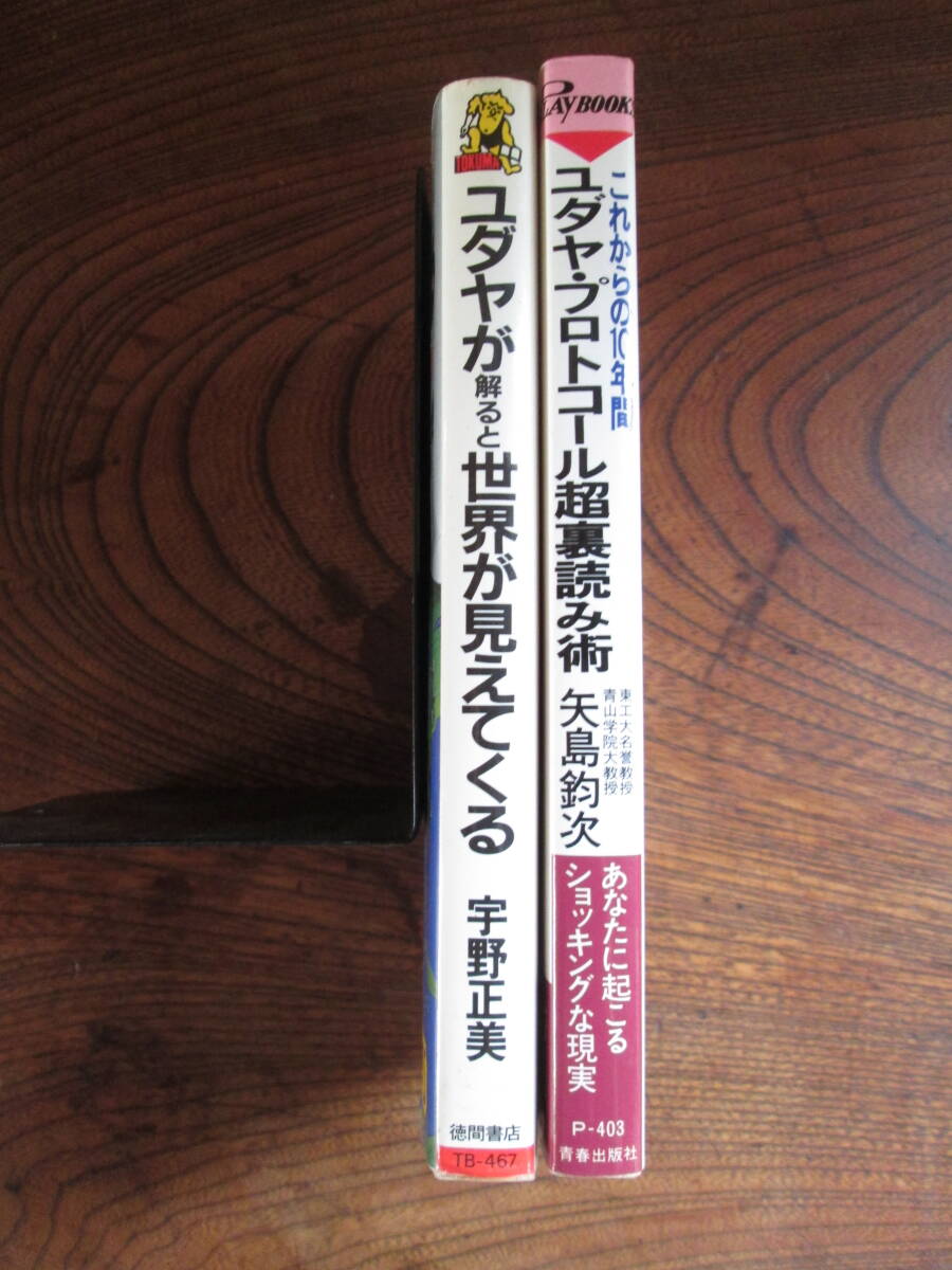 T＜　ユダヤが解ると世界が見えてくる、ユダヤ・プロトコール超裏読み術　(2冊) /　宇野正美・矢島鈞次　著　　＞_画像3