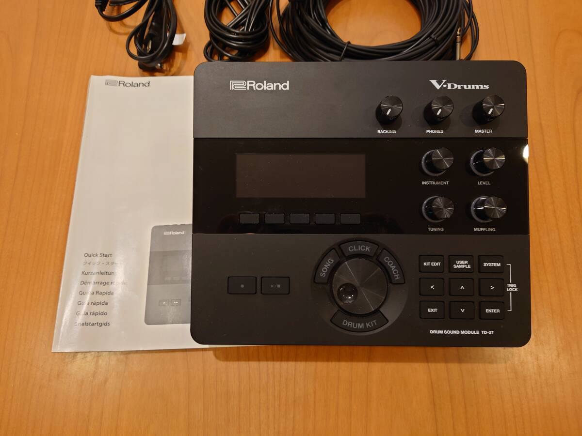 ROLAND V-Drums TD-27モジュールVer2.0 中古ですの画像1