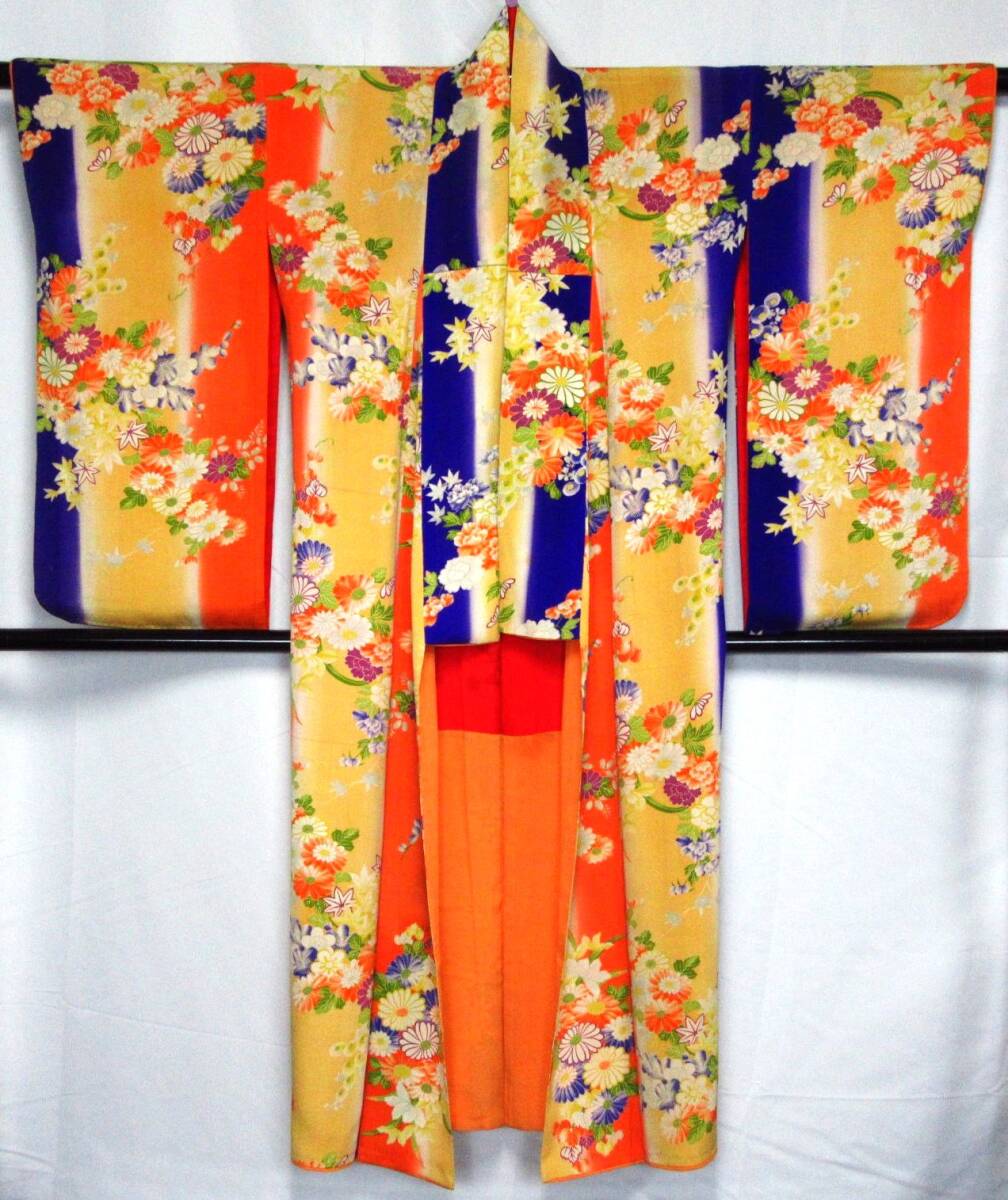 KH-10 ретро ребенок кимоно старый ткань Ремейк-материал [ анонимность отправка ]