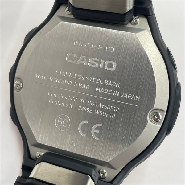 CASIO カシオ Smart Outdoor Watch スマートアウトドアウォッチ 腕時計 WSD-F10RG オレンジ デジタル 動作確認済み 箱/充電器付き 極美品の画像7
