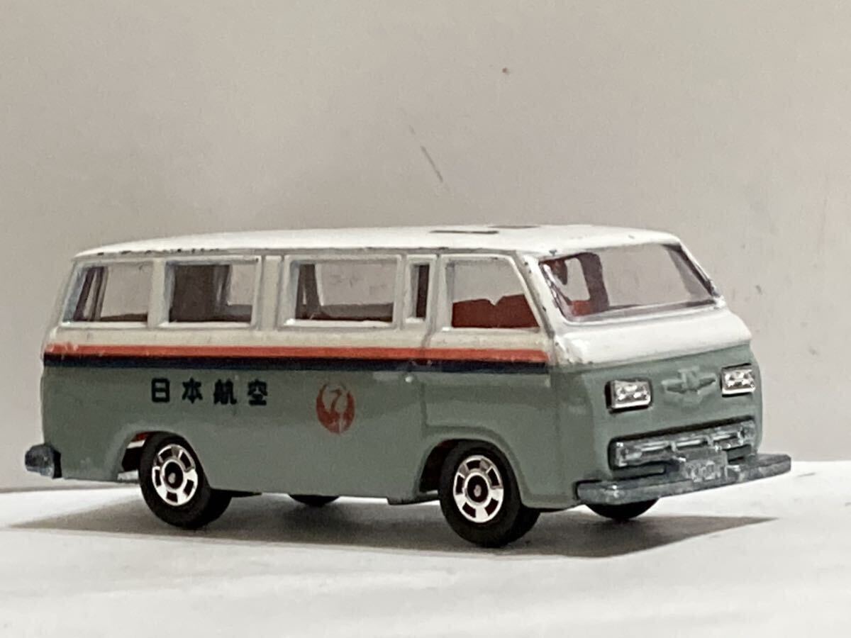 【トミカ】日産 キャブオール ルートバン(中古・ルース品 ）日本製 スケール : 1/68 日本航空仕様の画像8