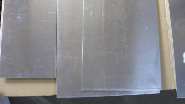 複数枚可能 アルミ 板 シート プレート 290x200x1.5ｍｍ 残材 端材 スクラップ aaaaの画像1