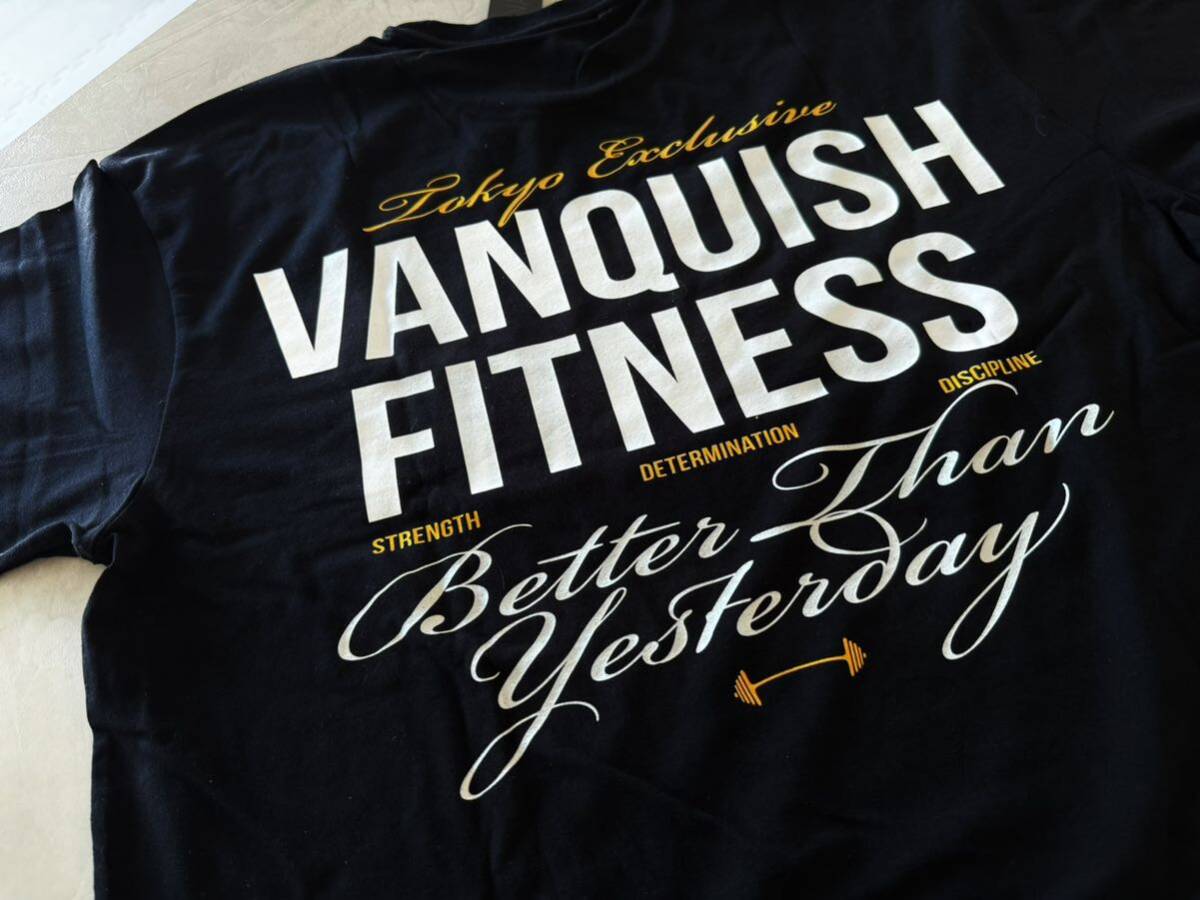  новый товар не использовался vanquish фитнес большой размер футболка S ограничение 