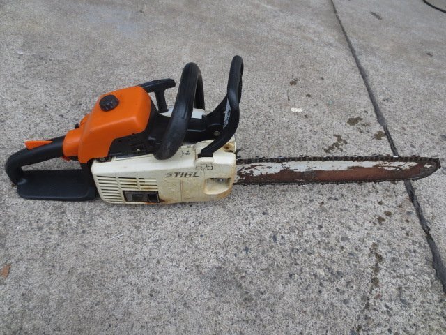 中古品 STIHL エンジンチェーンソー MS200 （W-72）の画像1