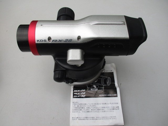 中古品　ムラテックKDS　自動レベル　測量器　RX-28　（ア-7）_画像2