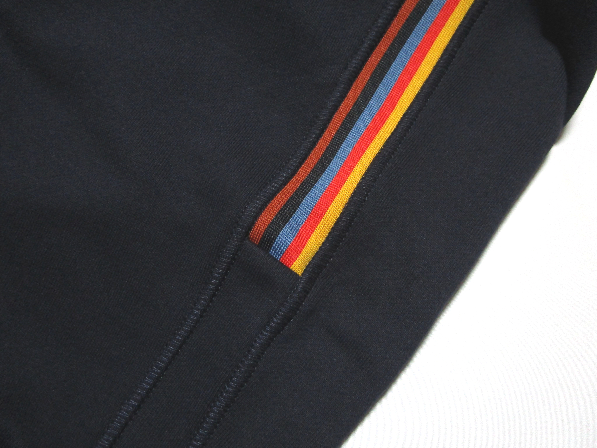 新品 【ポールスミス】 サイドマルチストライプ　ジョガーパンツ　ネイビー　スウェットパンツ （L） PAUL SMITH　LOUNGEWEAR_画像4