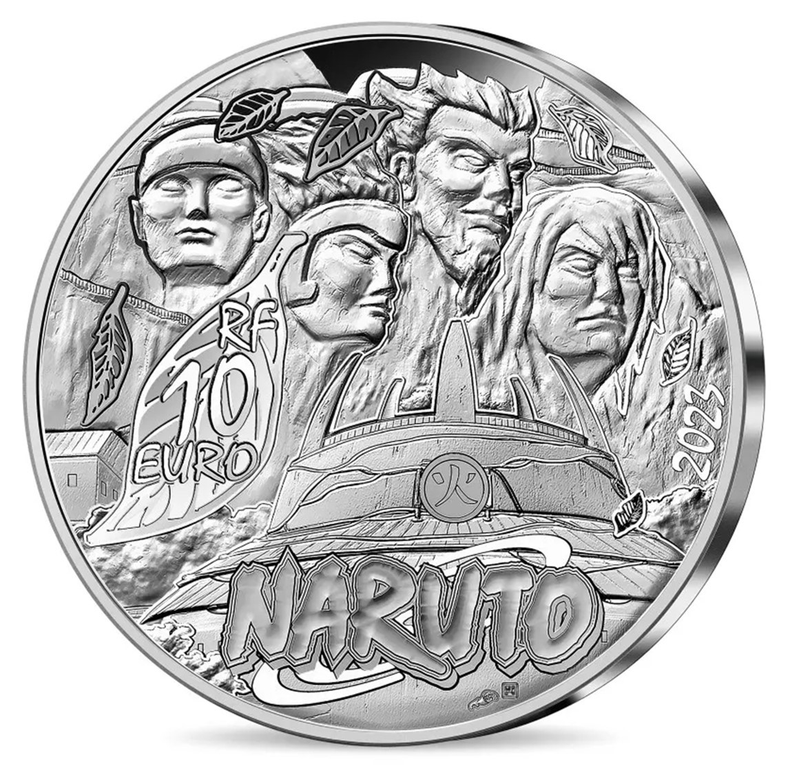 2023 フランス ナルト 放送20周年記念 10ユーロ プルーフ銀貨の画像2