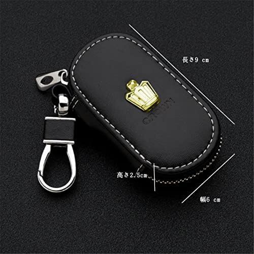 BAXCARTEC Crown CROWN Toyota TOYOTA smart key case key cover key holder high class PU leather made (