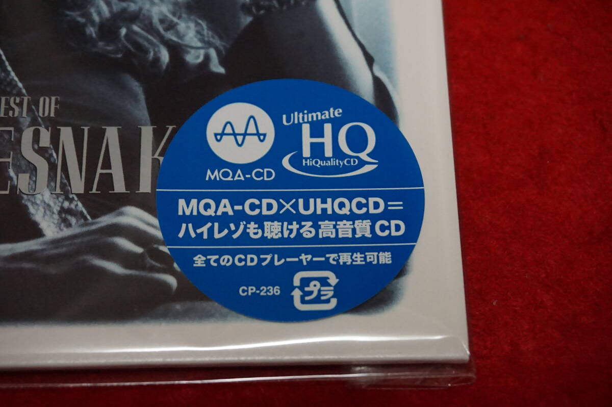 [ new goods height sound quality MQA-CD paper jacket ] WHITESNAKE / The * the best *ob* white Sune ik high-res HQ unopened 