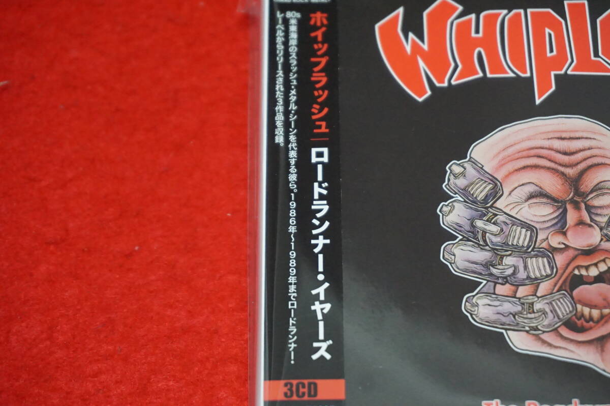 レア！【新品 3枚組CD】 WHIPLASH / The Roadrunner Years 1986～1989年 初期3タイトル収録！ スラッシュ・メタル ウイップラッシュの画像2