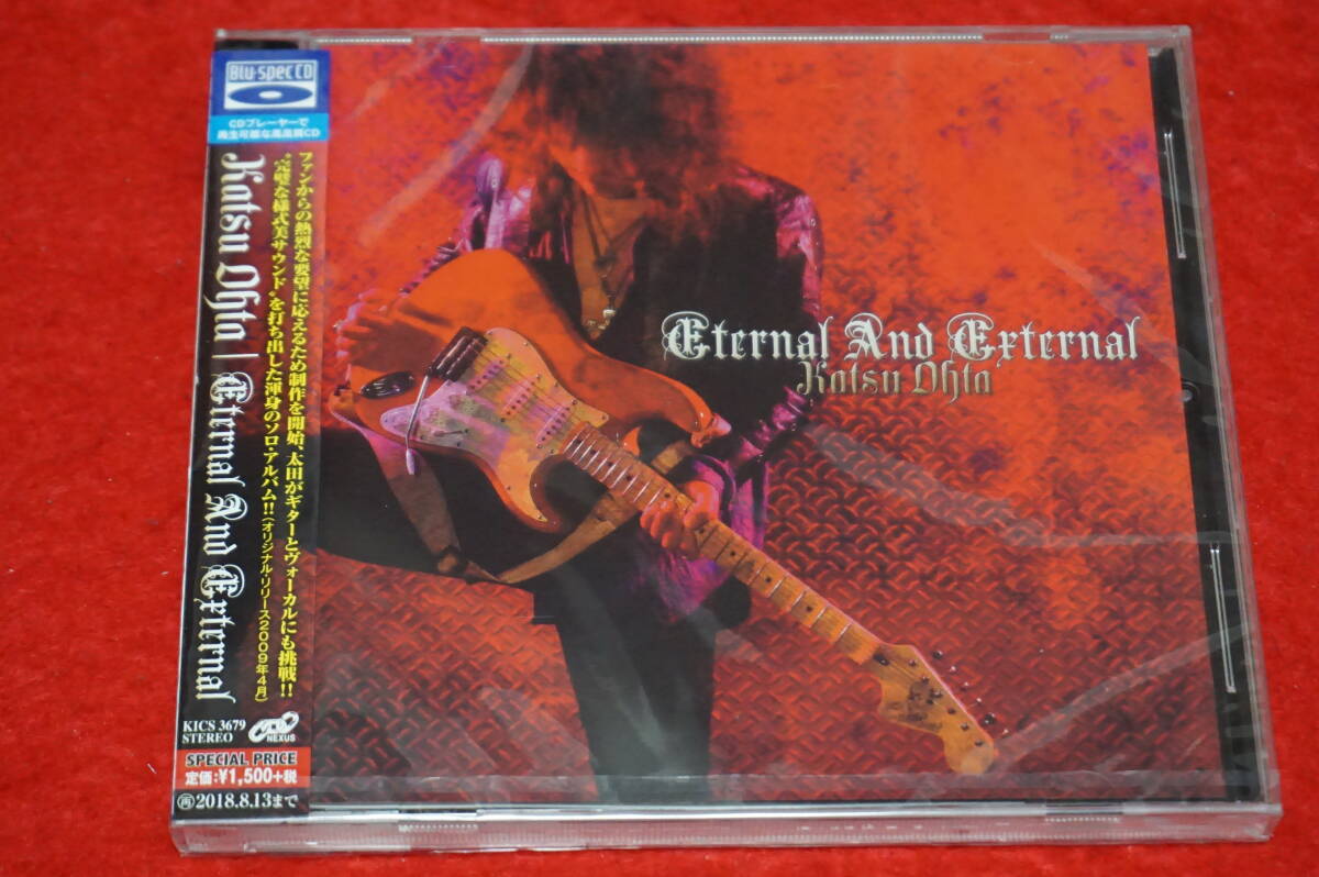 【新品 高音質BSCD '09年作】 太田カツ / Eternal And External 超絶速弾きギタリスト アーク・ストーム Ark Stormの画像1