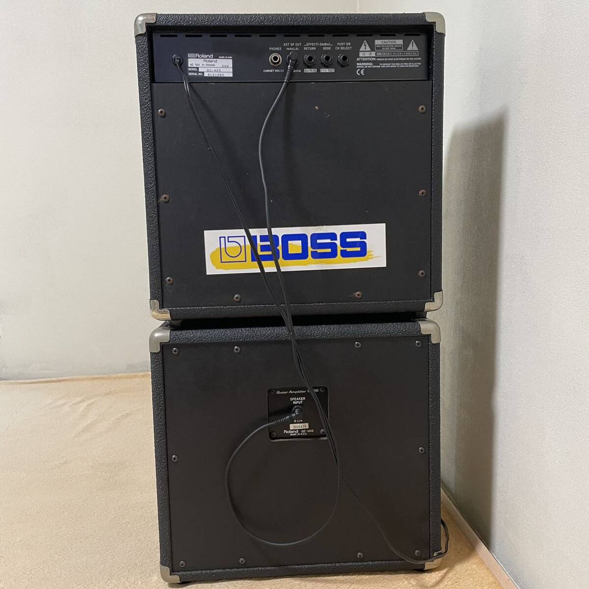 Roland Roland GC-405X guitar amplifier operation verification ending BOSS VAN HALEN Brown sound 