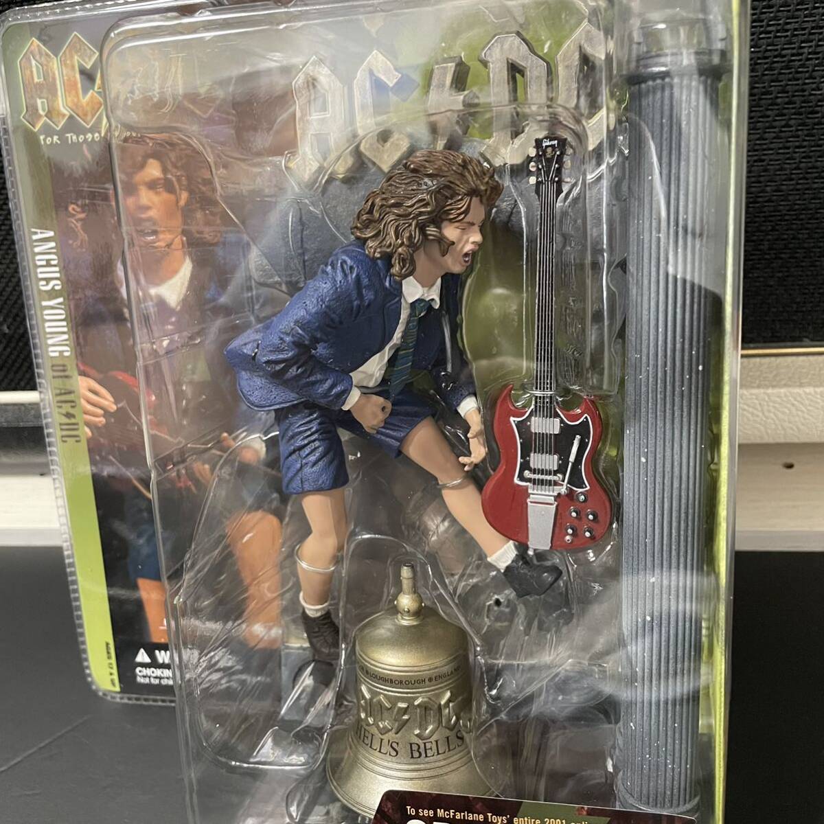 AC/DC Angus Young アンガス・ヤング Gibson SG HELLS BELLS ギブソン McFARLANE TOYS - 芸能人、タレント AC/DC Angus Young アンガス・ヤング Gibson SG HELLS BELLS ギブソン McFARLANE TOYS - 芸能人、タレント
